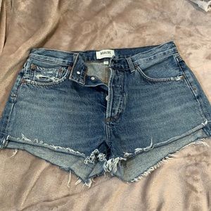 Agolde Parker denim shorts